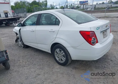 2014 Chevrolet Sonic Lt Auto из США, поврежденный, VIN 1G1JC5SH6E4215922